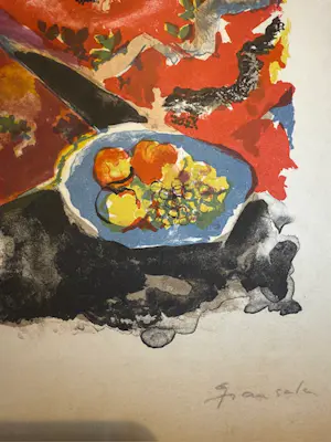 Emilio Grau-Sala - Lithographie "Peintre et son modèle" kopen? Bied vanaf 95!