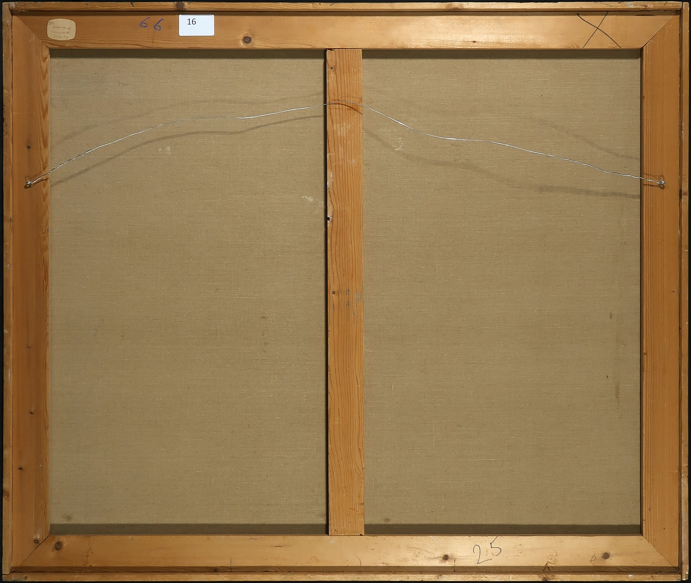 Berry Brugman - Olieverf op doek, Borinage - Ingelijst (Groot) kopen? Bied vanaf 10!