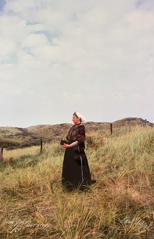 Paul Huf - C-print - 'Van Gogh's footsteps' - 1988 (INGELIJST) kopen? Bied vanaf 1!