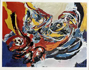 AcheterKarel Appel - "Hoofd in de storm" - 1972 - nieuwstaat? Enchérissez de 75!