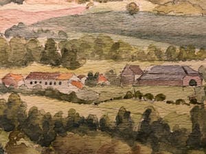 Niet of onleesbaar gesigneerd - Landelijke, panoramische uitzicht kopen? Bied vanaf 1!