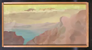 Hans Steggerda - Olieverf op doek, Ochtend - Ingelijst kopen? Bied vanaf 1!