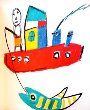 Karel Appel - 'Pepie en Jaco' genummerd! kopen? Bied vanaf 150!