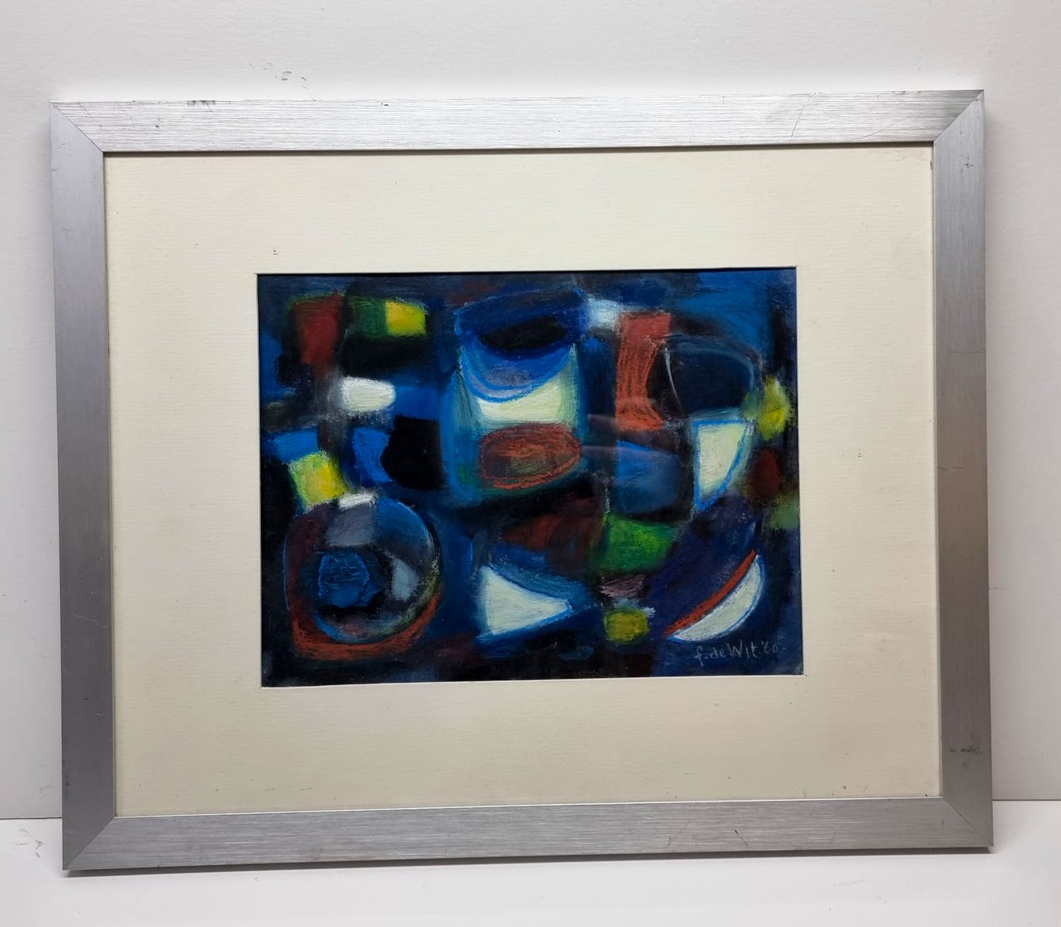 Frans de Wit - Abstracte compositie kopen? Bied vanaf 125!