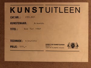 Armando - Das port / The gate 1987 kopen? Bied vanaf 100!