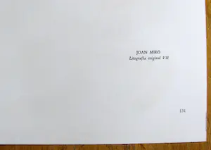 Joan Miro - Originele lithografie kopen? Bied vanaf 1!