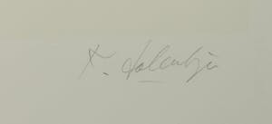 Kees Salentijn - Zeefdruk, Hommage aan Van Gogh I kopen? Bied vanaf 50!