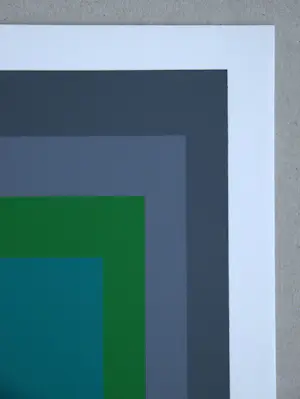 Josef Albers - Homage to the Square - Renewed Hope - Zeefdruk - 1971 kopen? Bied vanaf 100!
