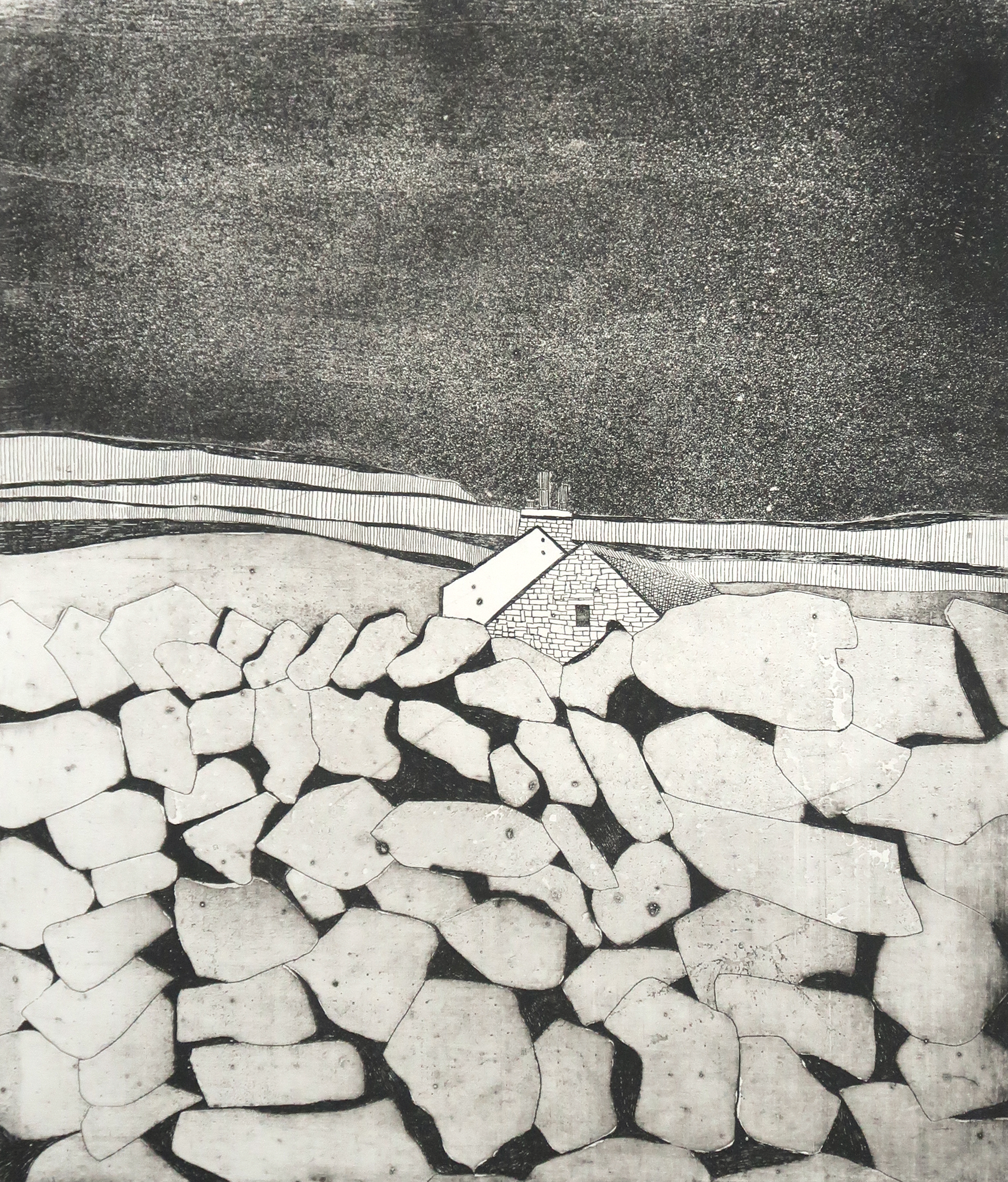 Frits Anton van der Horst - Ets, IJsschotsen kopen? Bied vanaf 1!