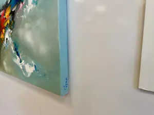 Gena - Abstract Blue kopen? Bied vanaf 10!