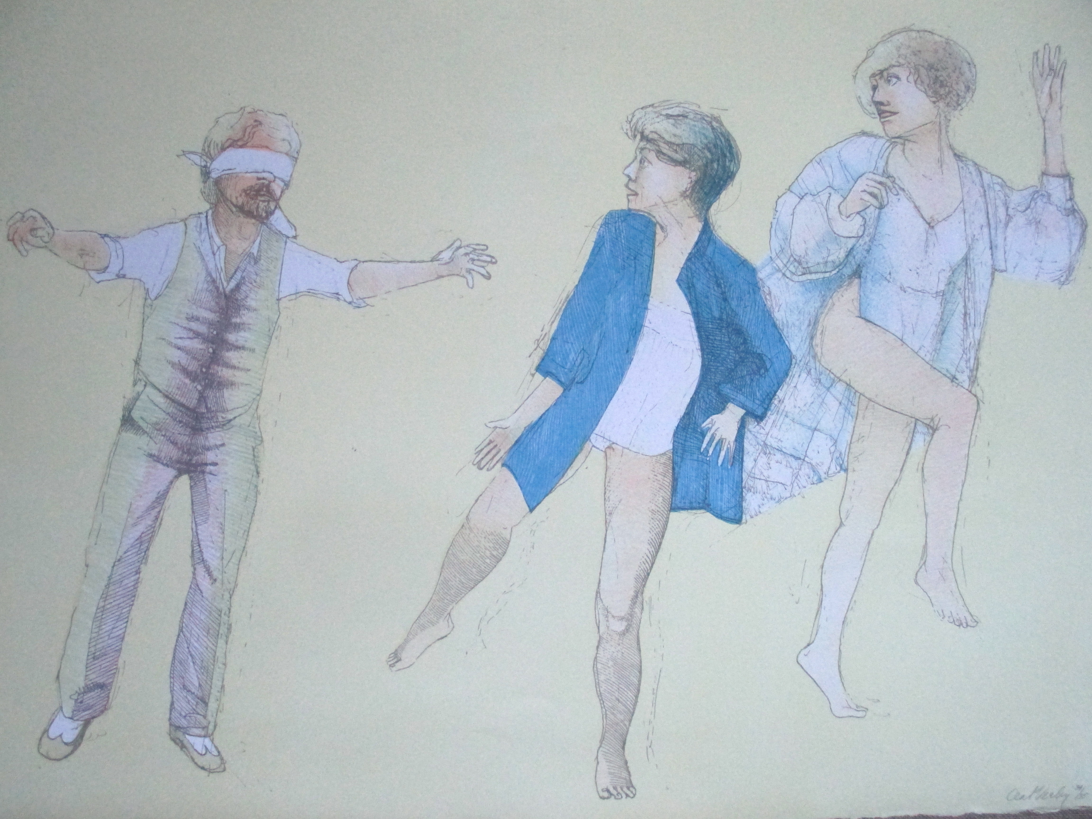 Aat Verhoog - Litho verkocht voor € 45!