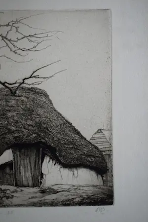 Dirk Baksteen - ets - Veteraan VII - 3e staat kopen? Bied vanaf 110!