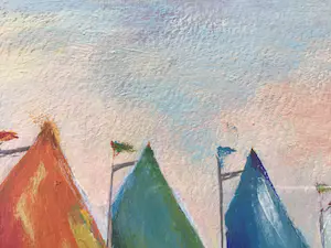 Niet of onleesbaar gesigneerd - Startlijn. kopen? Bied vanaf 1!