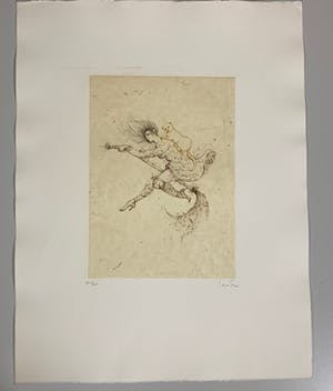 Leonor Fini - Aquatint La Sorcière sur le Balai kopen? Bied vanaf 50!