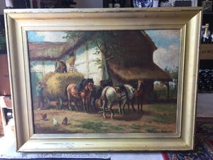 Hendrik van Leeuwen - C3805-26 - Paarden buiten de stal kopen? Bied vanaf 150!