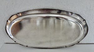 WMF - Geislingen - Art Deco Style 3-piece Silver Hammered Milk Jug and Sugar Bowl. kopen? Bied vanaf 50!