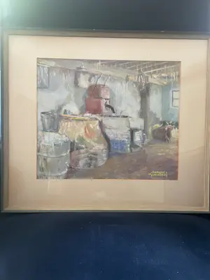 Jacques Pijnenborg - Boeren interieur Omstreek Helvoirt NB. kaufen? Bieten Sie von 75!