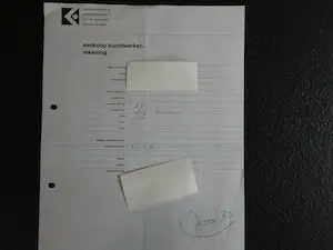 Sonja Landweer - Schaal, kom. 14,5 cm hoog. Uitlopend naar boven. kopen? Bied vanaf 50!