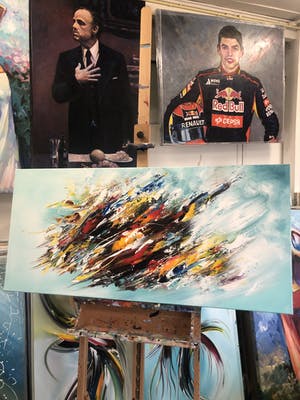 Gena - Colored fields kopen? Bied vanaf 200!