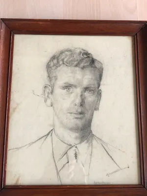 Albert Mulder - Albert BJ Mulder (1889-1987) - portret van een jonge man in kostuum kopen? Bied vanaf 35!