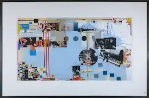 Sam Middleton - Zeefdruk, Zonder titel - Ingelijst verkauft für € 80!