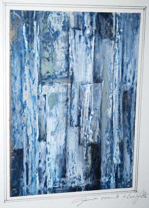 Gert van 't Hoff - abstract werk uit 1986 verkocht voor € 45!