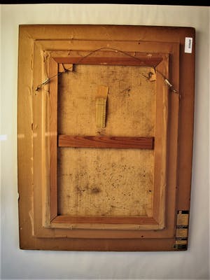 Niet of onleesbaar gesigneerd - Interessant Jaren 50/60 Expressionist olieverf "bloeiende Roos" gesigneerd - kopen? Bied vanaf 1!