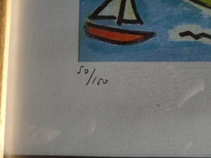 Peter Hofland - Litho, Titel "Anna Paulowna". kopen? Bied vanaf 20!