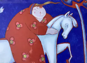 Ada Breedveld - 3 luik Chinese voorstellingen (zie omschrijving) (XXL) kopen? Bied vanaf 375!