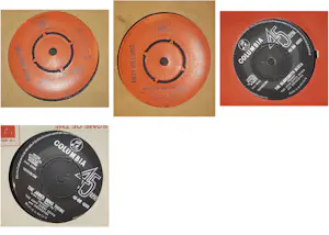 Various artists - Oude vinyl singles, 57 stuks kopen? Bied vanaf 75!
