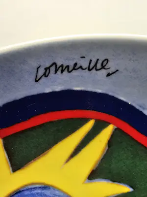 Corneille - Schaal Keramiek - Vuurvogel kopen? Bied vanaf 50!