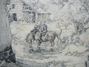 Willem Gerard Hofker - Fantasie van de Eperheide kopen? Bied vanaf 75!