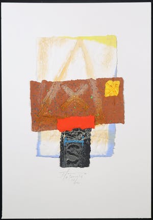 Thomas Hamann - Carborundum op geschept papier, Blank kopen? Bied vanaf 20!