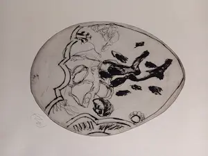 Markus Lüpertz - Titanenschlacht - 12 Kaltnadelradierungen kopen? Bied vanaf 2200!