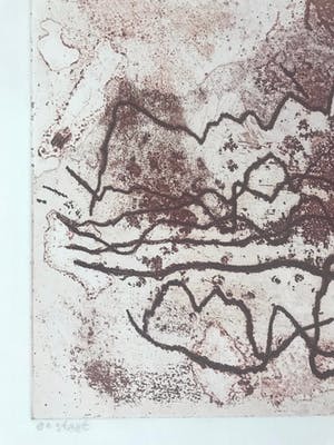 Wout van Heusden - Mooie gesigneerde ets - '8e staat' - 1967 kopen? Bied vanaf 1!