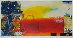 Theo Koster - Zeefdruk, Liason I - Ingelijst (Groot) kopen? Bied vanaf 50!