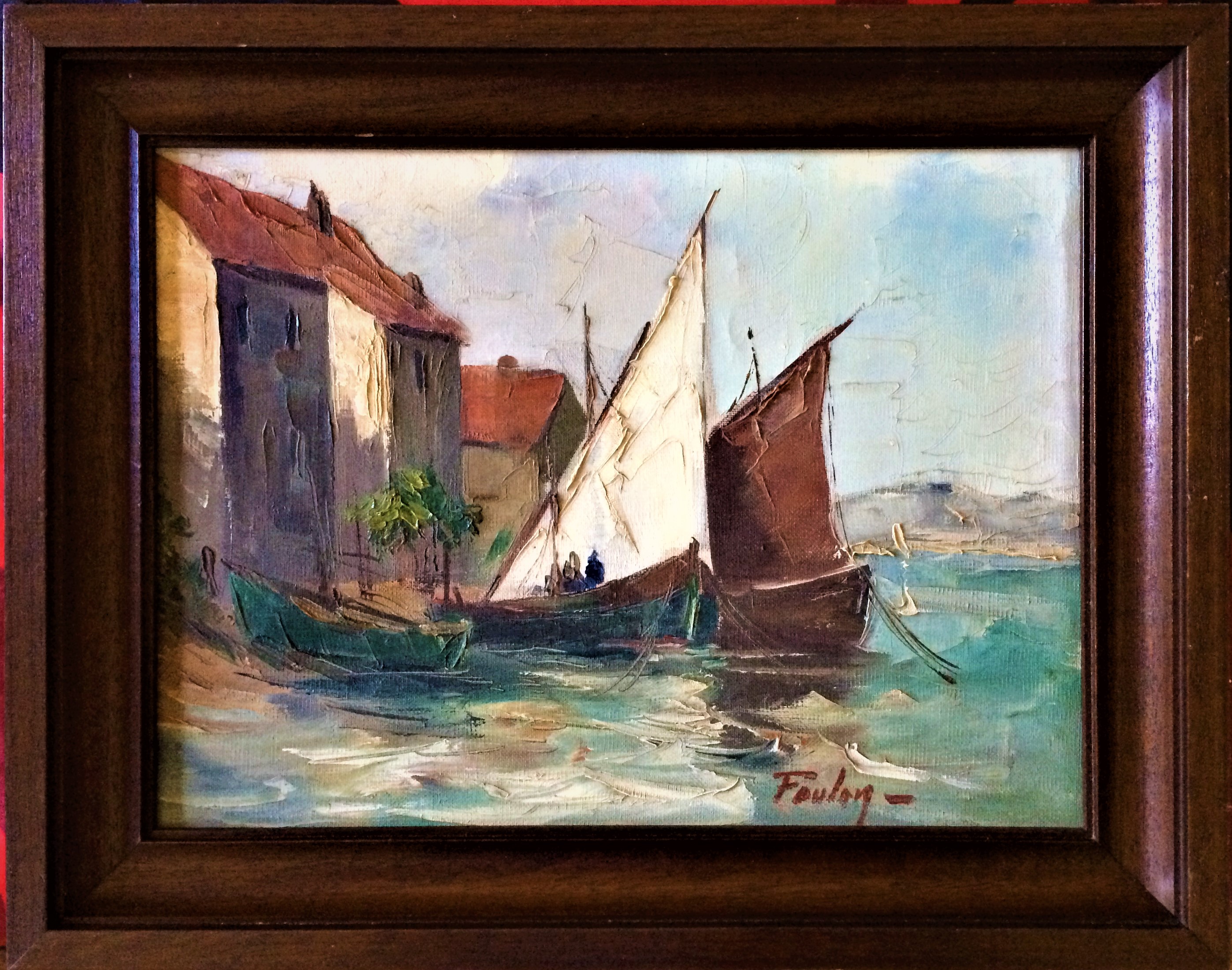 Jean-Jacques Foulon - zeilboten marine verkocht voor € 44!