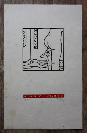 Tom Thijsse - 7 houtsneden: De zeven Hoofdzonden - 1999 kopen? Bied vanaf 29!