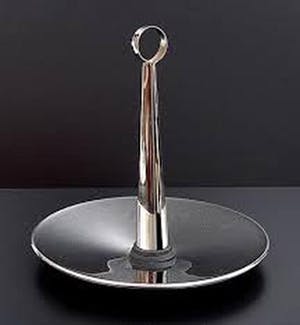 Bruno Ninaber van Eyben - fruitschaal RVS met rubber kopen? Bied vanaf 21!