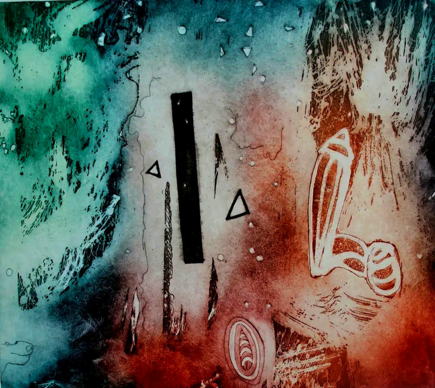 Ad Arma - Ets/aquatint: ''Changes IV" - 2000 kopen? Bied vanaf 59!