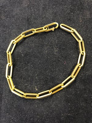 14K Goud - Schakel armband kopen? Bied vanaf 275!