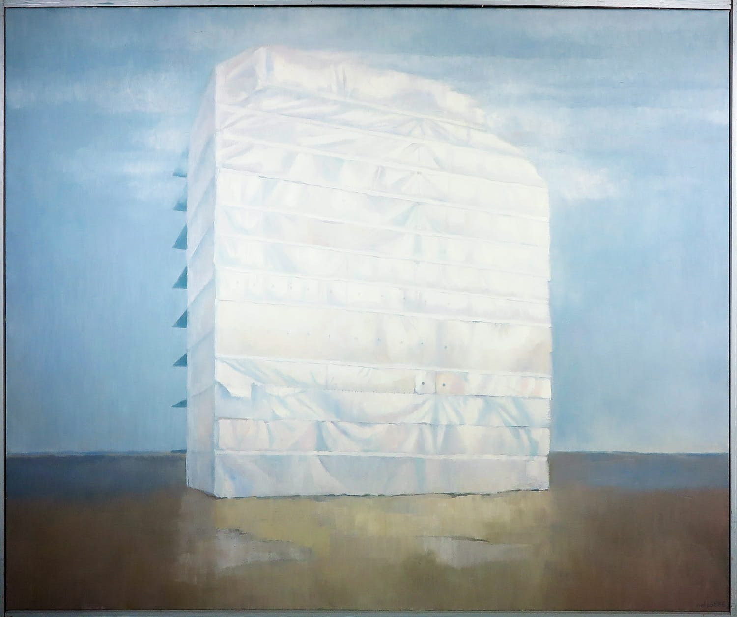 Nel Pot - Olieverf op doek, Wording - Ingelijst (Groot) verkocht voor € 250!