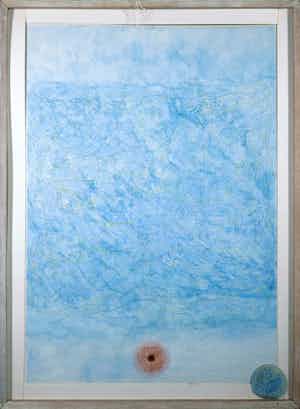 Pieter Kooistra - Acryl en evoluon, Kracht van de stilte - Ingelijst (Groot) verkocht voor € 50!