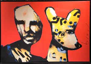 Herman Brood - Het ontstaan van mens en dier. verkocht voor € 750!