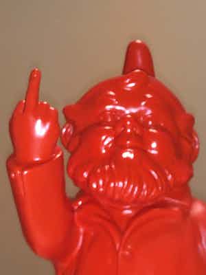 Ottmar Horl - Sponti Activist Gnome Red verkocht voor € 1!