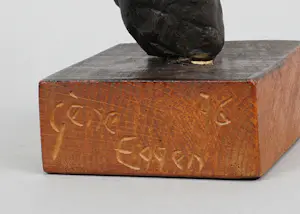 Gene Eggen - Bronzen sculptuur: 'Rising' - 1976 kopen? Bied vanaf 495!