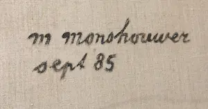 Rien Monshouwer - Acryl op linnen, Zonder titel 1 (Groot) kopen? Bied vanaf 100!