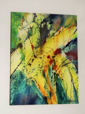 Johannes Kollaard - Aquarel - Abstract kopen? Bied vanaf 25!