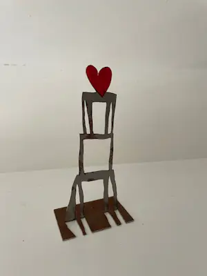 Klaas Gubbels - hart op tafel kopen? Bied vanaf 350!