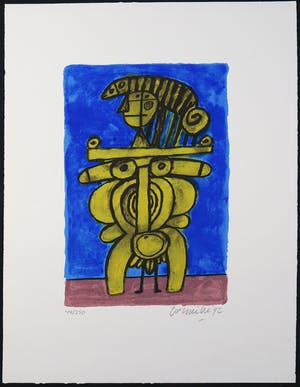 Corneille - Portfolio met drie zeefdruk, Het Oog van de Zomer kopen? Bied vanaf 1!